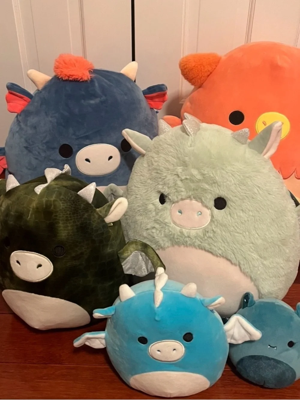 Squishmallows Plush Collection - Teal, Purple, Blue, Aqua, White